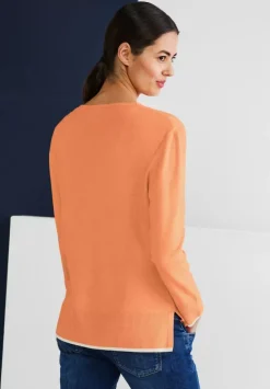 Pullover Mit V-Ausschnitt