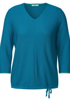 Pullover Mit V-Ausschnitt