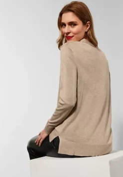 Pullover Mit V-Ausschnitt