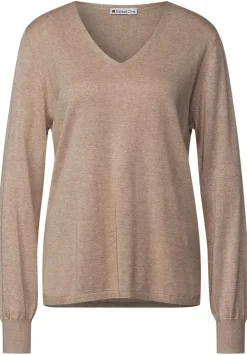 Pullover Mit V-Ausschnitt