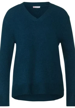Pullover Mit V-Ausschnitt