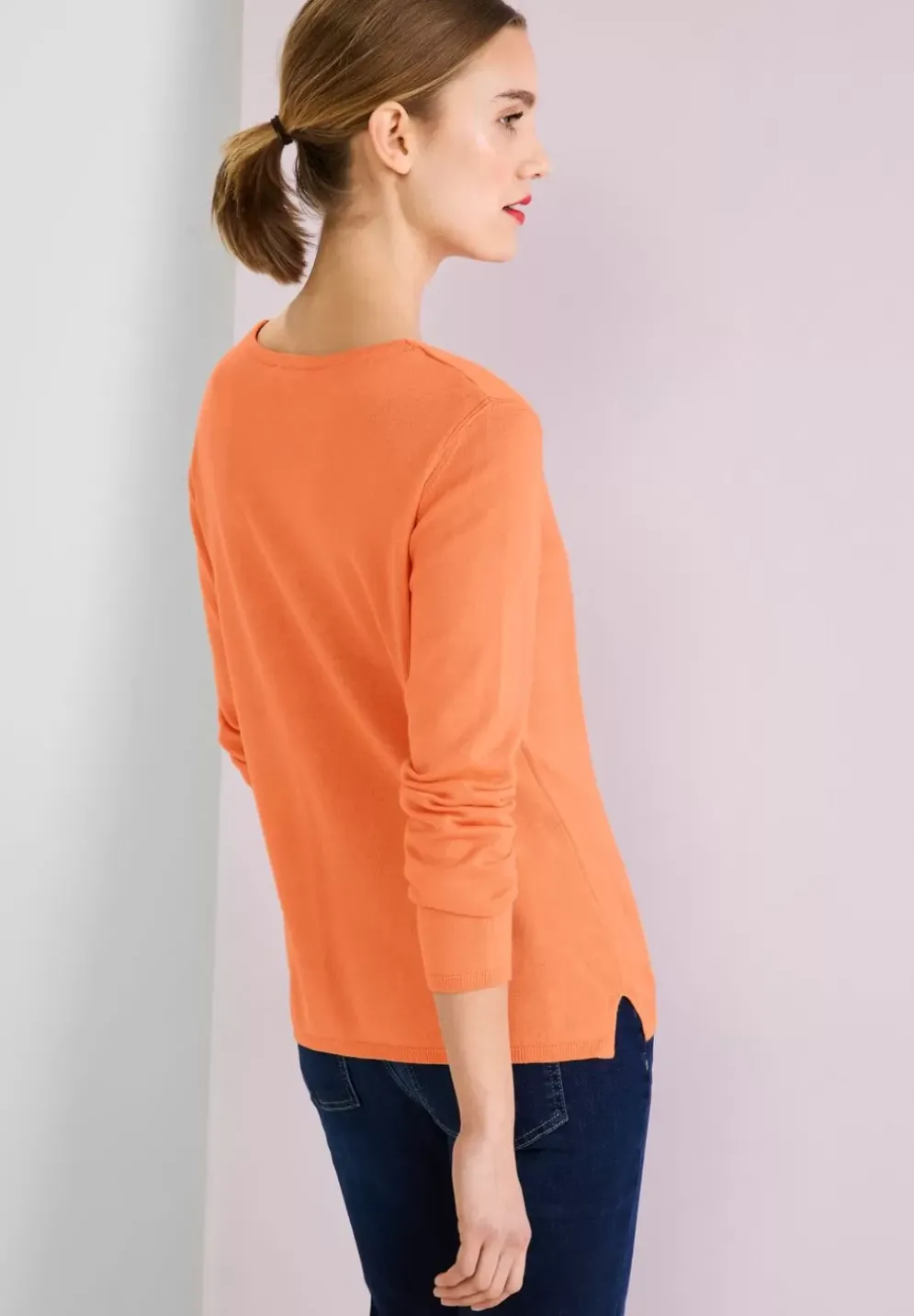 Pullover Mit V-Ausschnitt