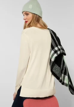 Pullover Mit V-Ausschnitt