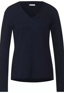 Pullover Mit V-Ausschnitt