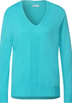 Pullover Mit V-Ausschnitt
