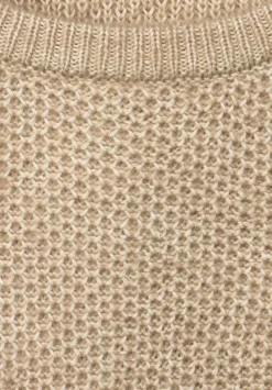 Pullover Mit Waffelstruktur
