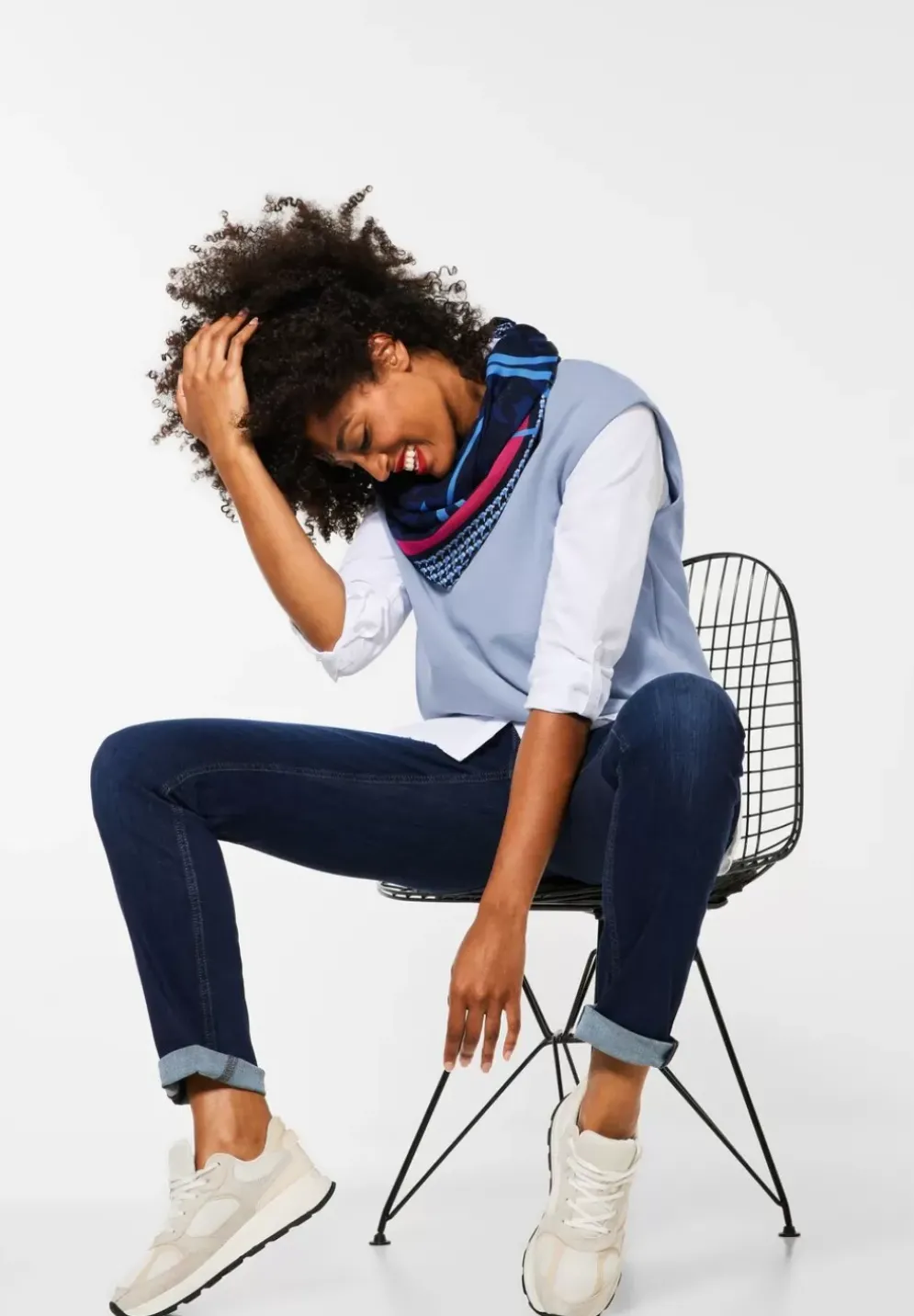 Pullunder Im Seidenlook