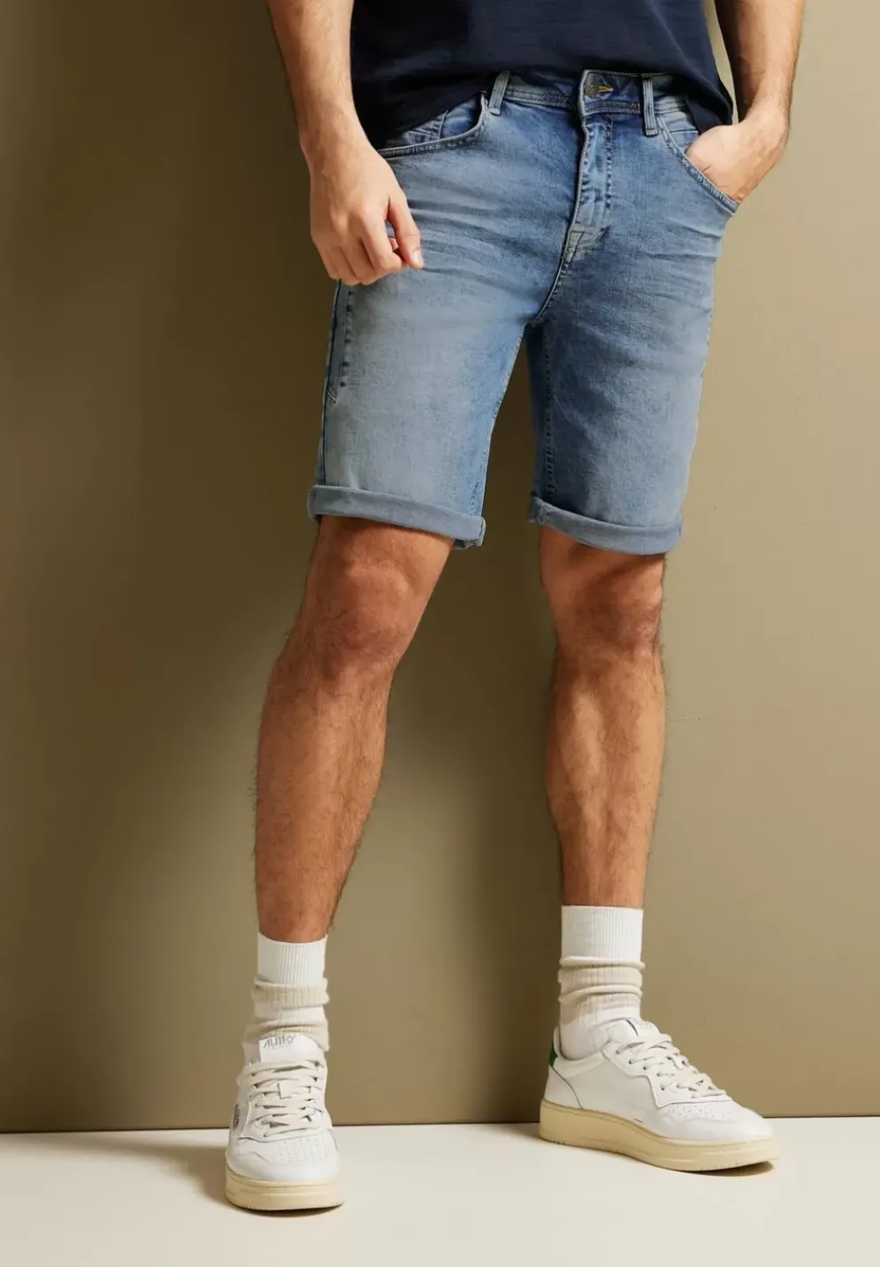 Regular Fit Jeansshorts