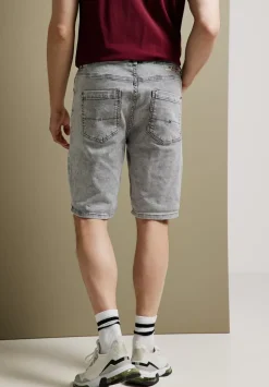 Relaxed Fit Jeansshorts