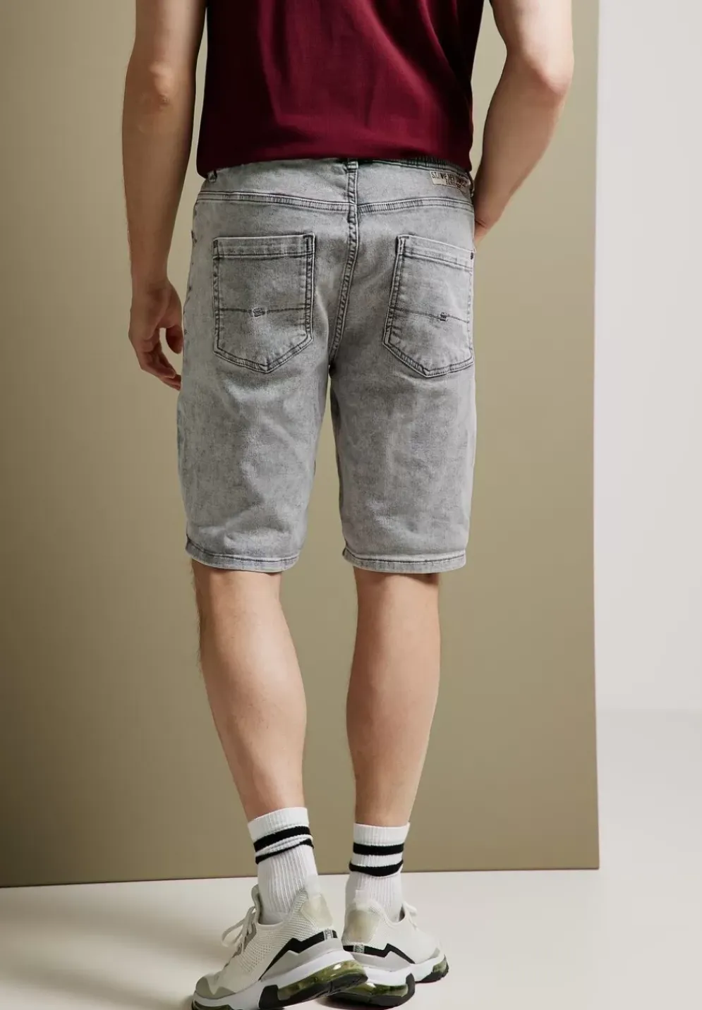Relaxed Fit Jeansshorts