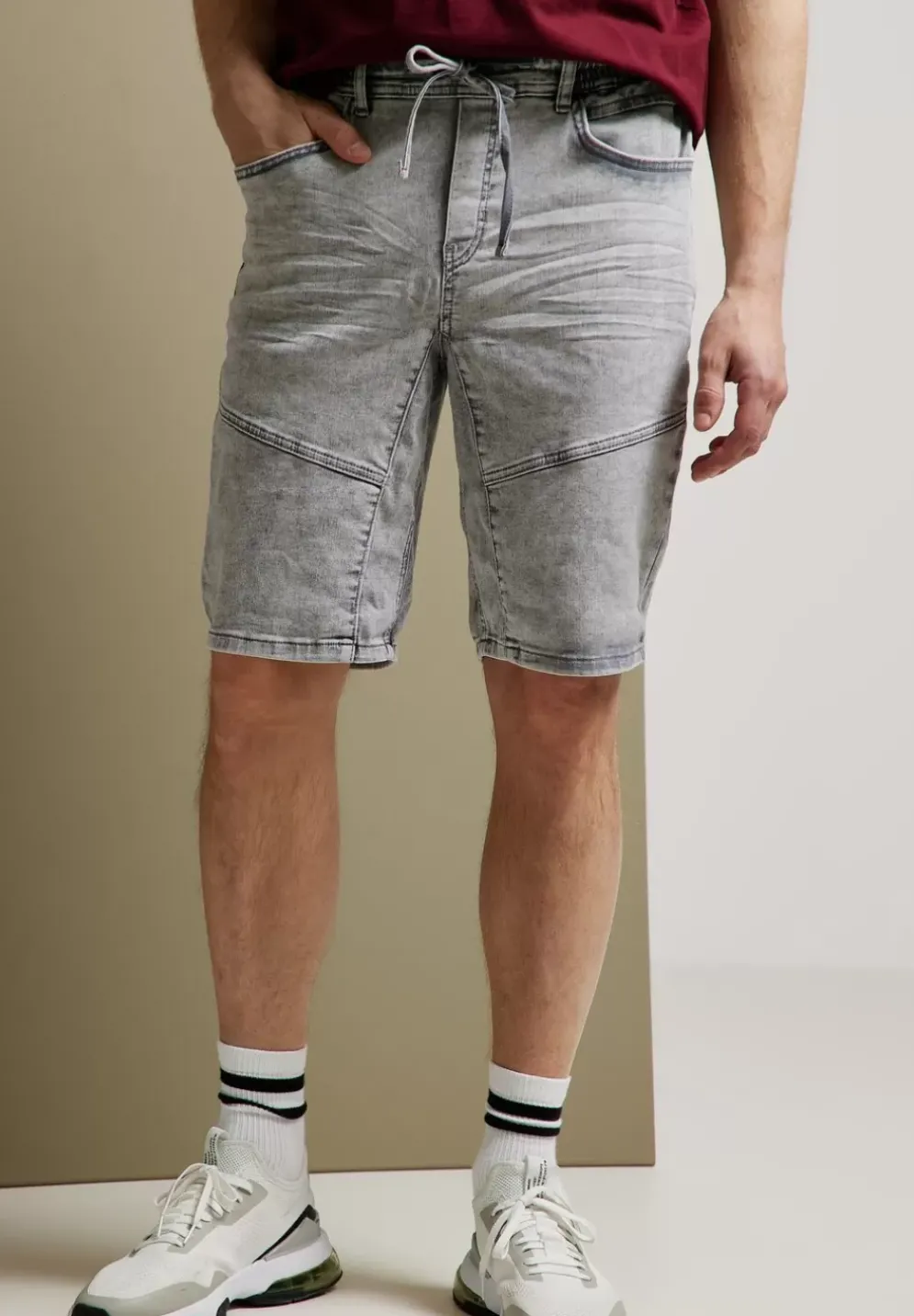 Relaxed Fit Jeansshorts