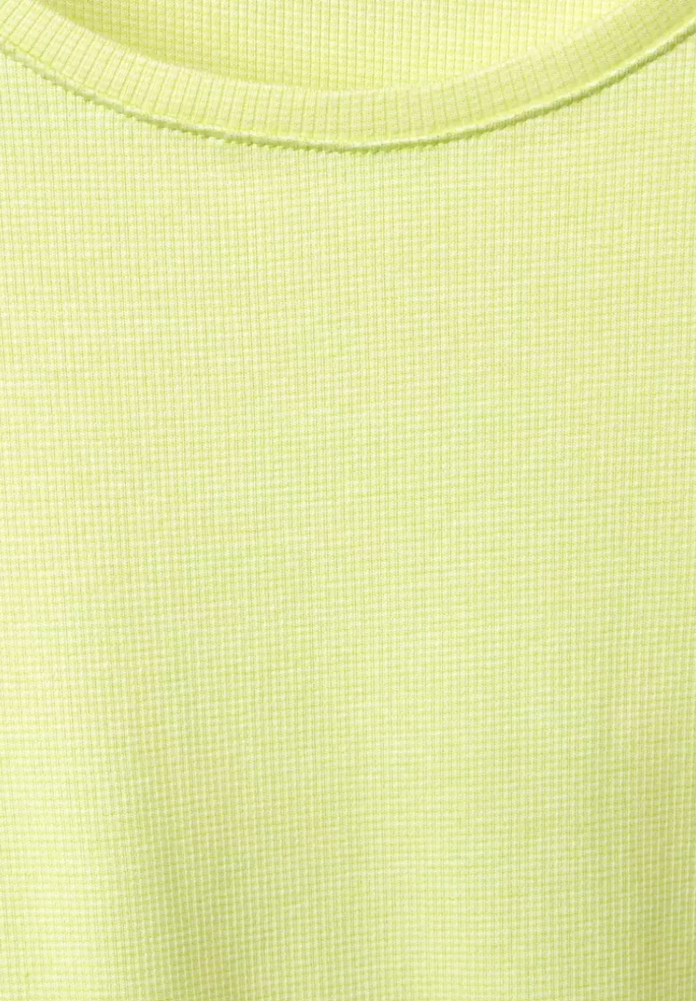 Rippshirt Mit 3/4 Armel