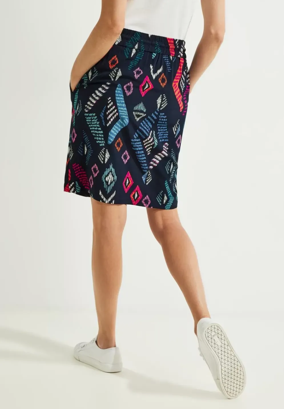 Rock Mit Multicolorprint