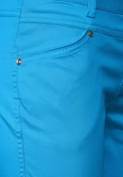 Satinierte Casual Fit Hose