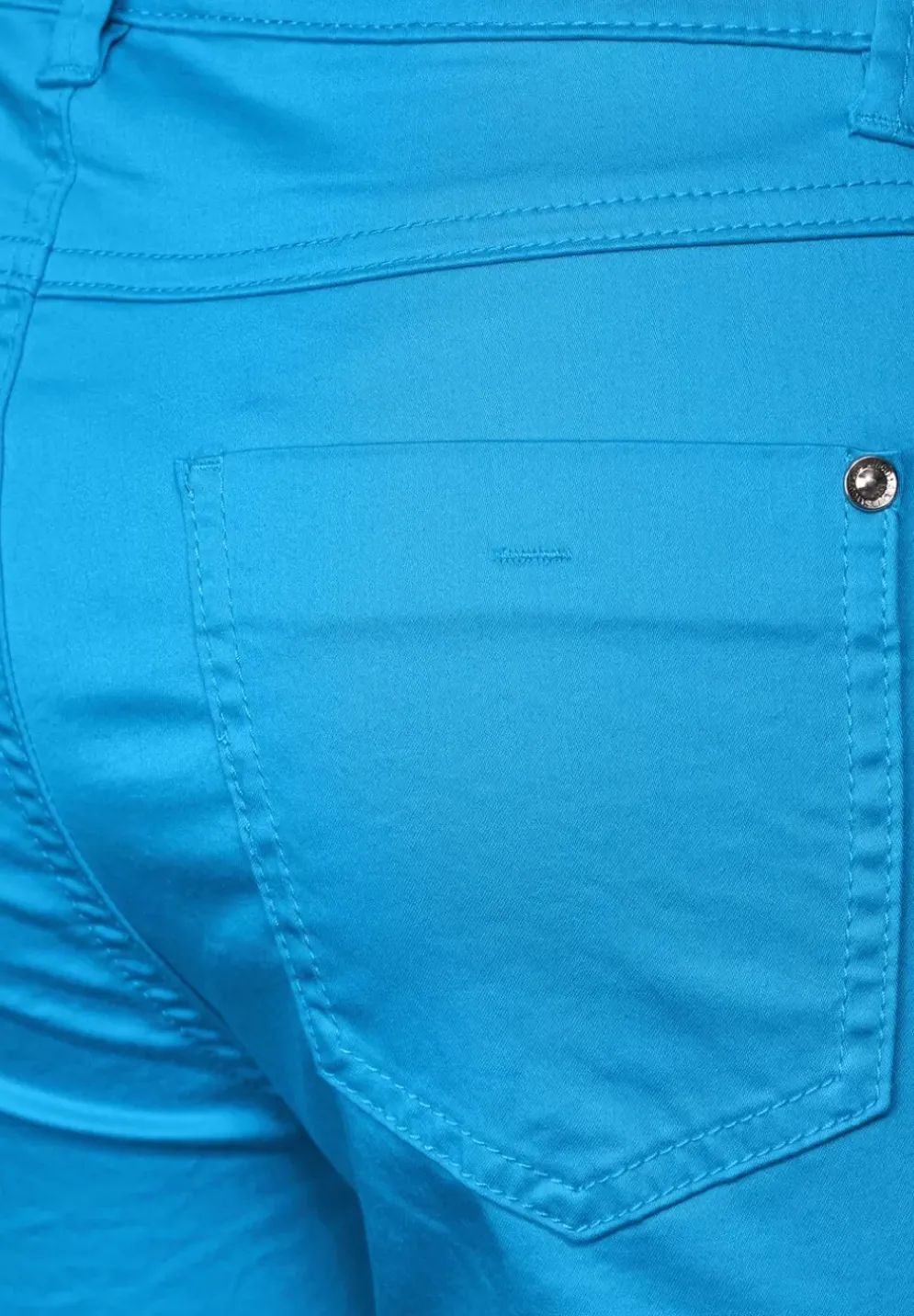 Satinierte Casual Fit Hose