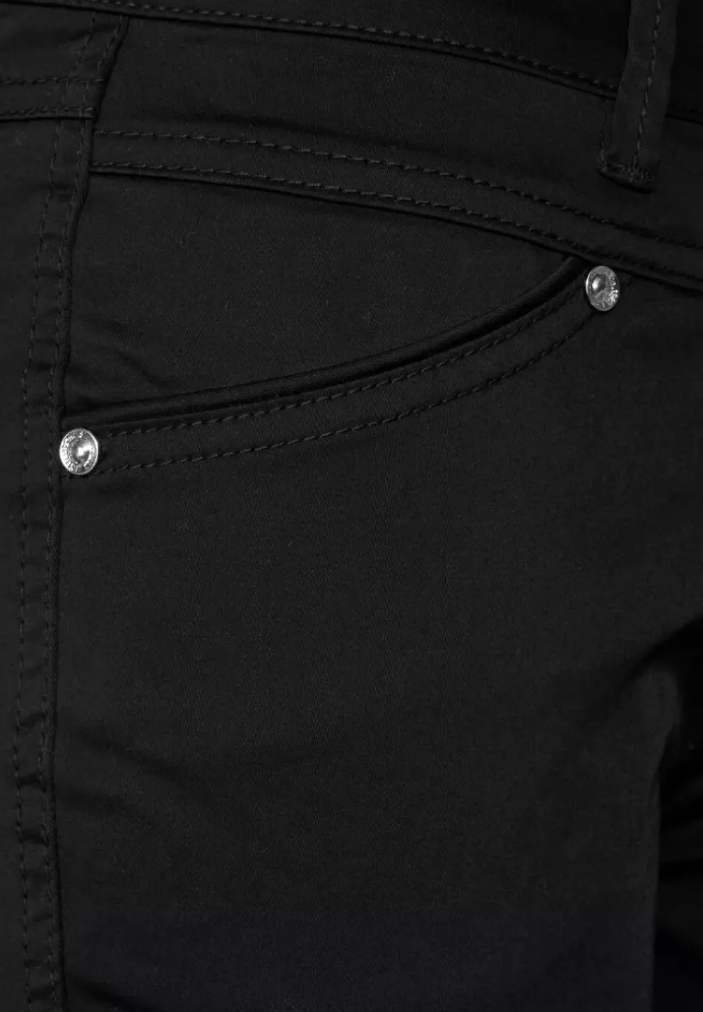 Satinierte Casual Fit Hose