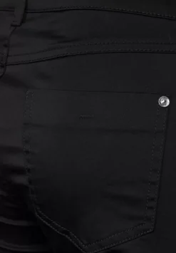 Satinierte Casual Fit Hose