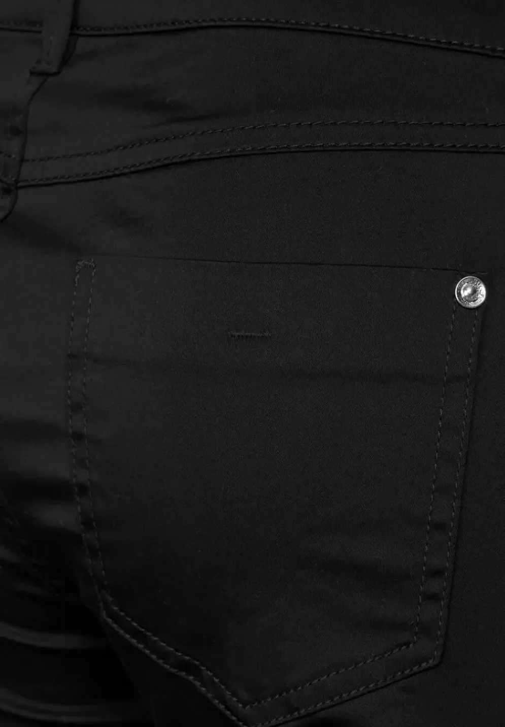 Satinierte Casual Fit Hose