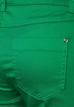 Satinierte Casual Fit Hose