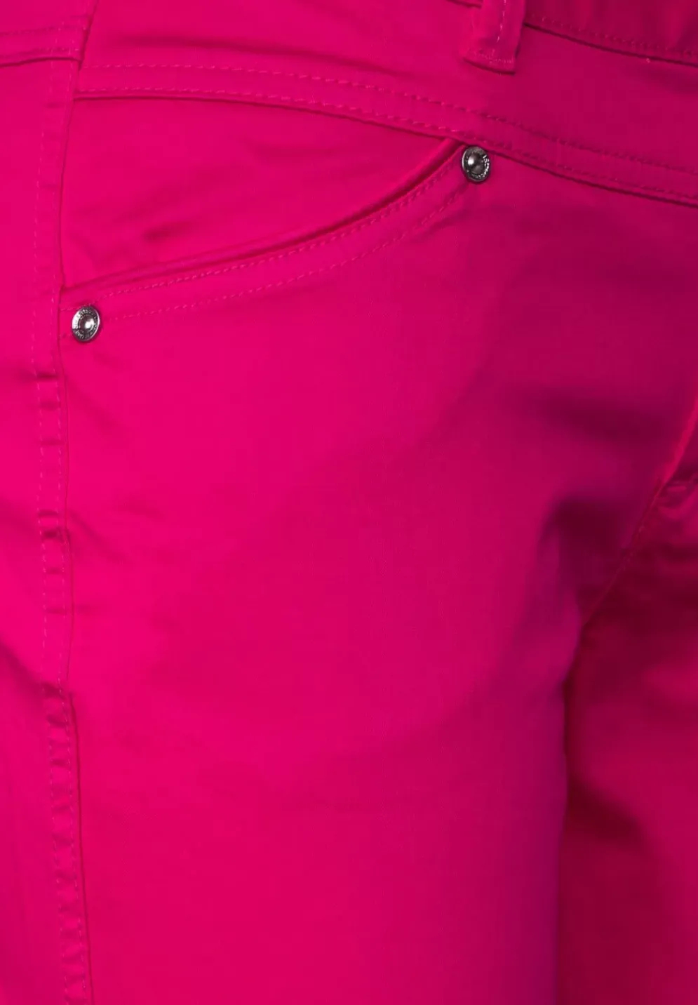 Satinierte Casual Fit Hose