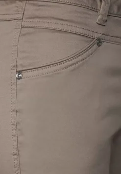 Satinierte Casual Fit Hose