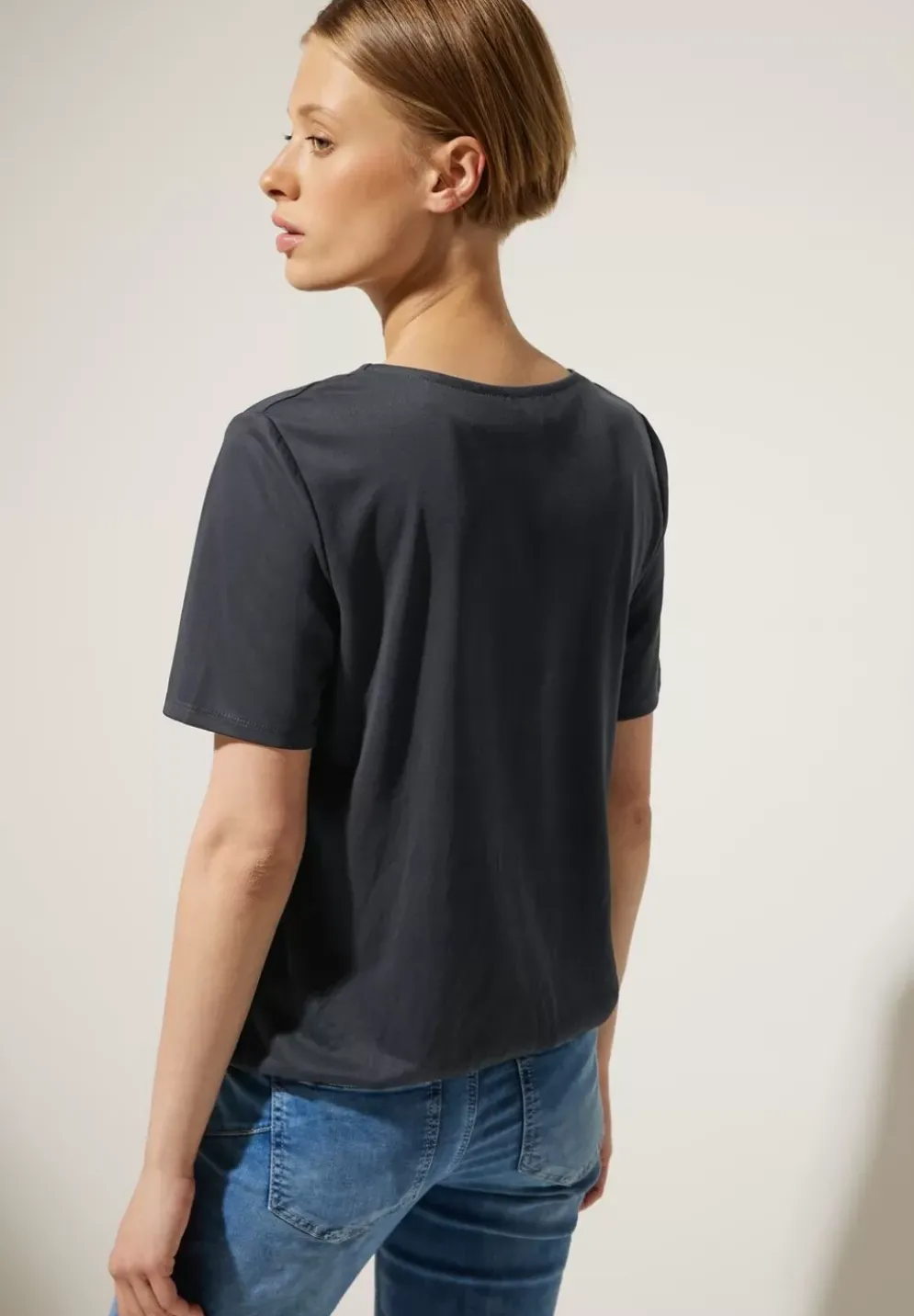 Seidenlook Shirt