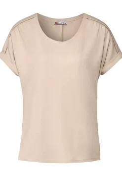 Seidenlook T-Shirt