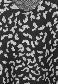 Shiny Jacquardkleid