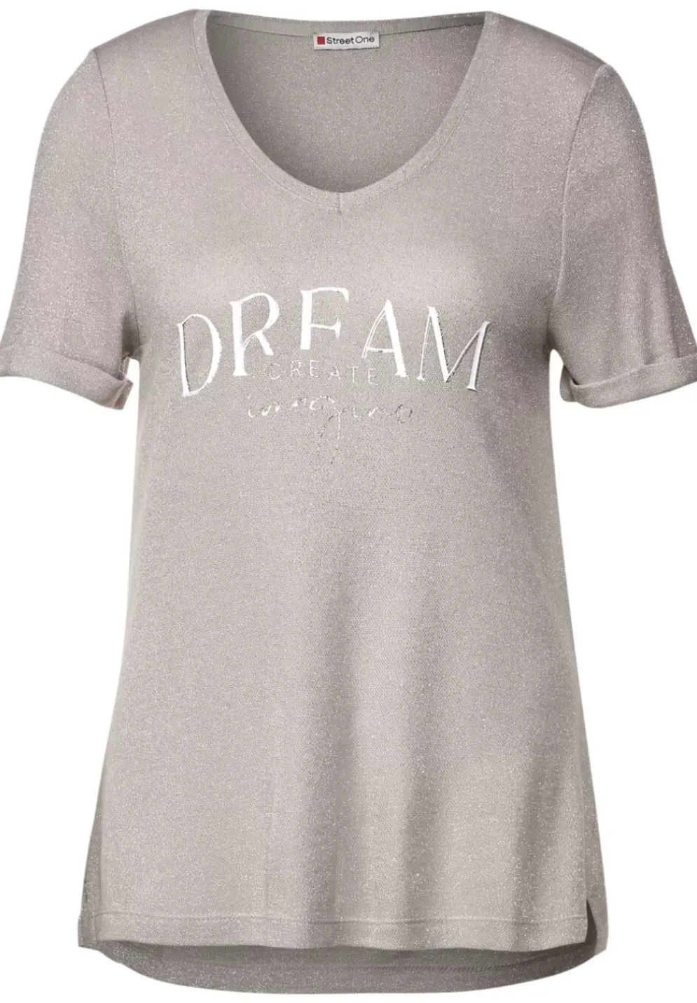 Shiny T-Shirt Mit Wording