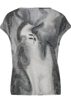 Shirt Im Batiklook