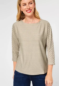 Shirt Im Jacquard Muster