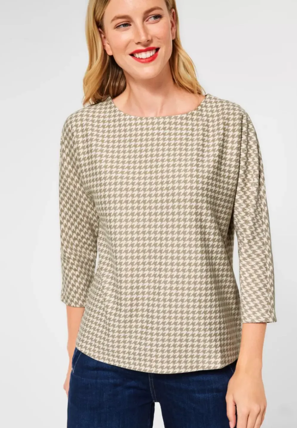 Shirt Im Jacquard Muster