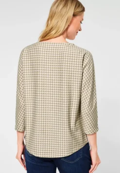 Shirt Im Jacquard Muster