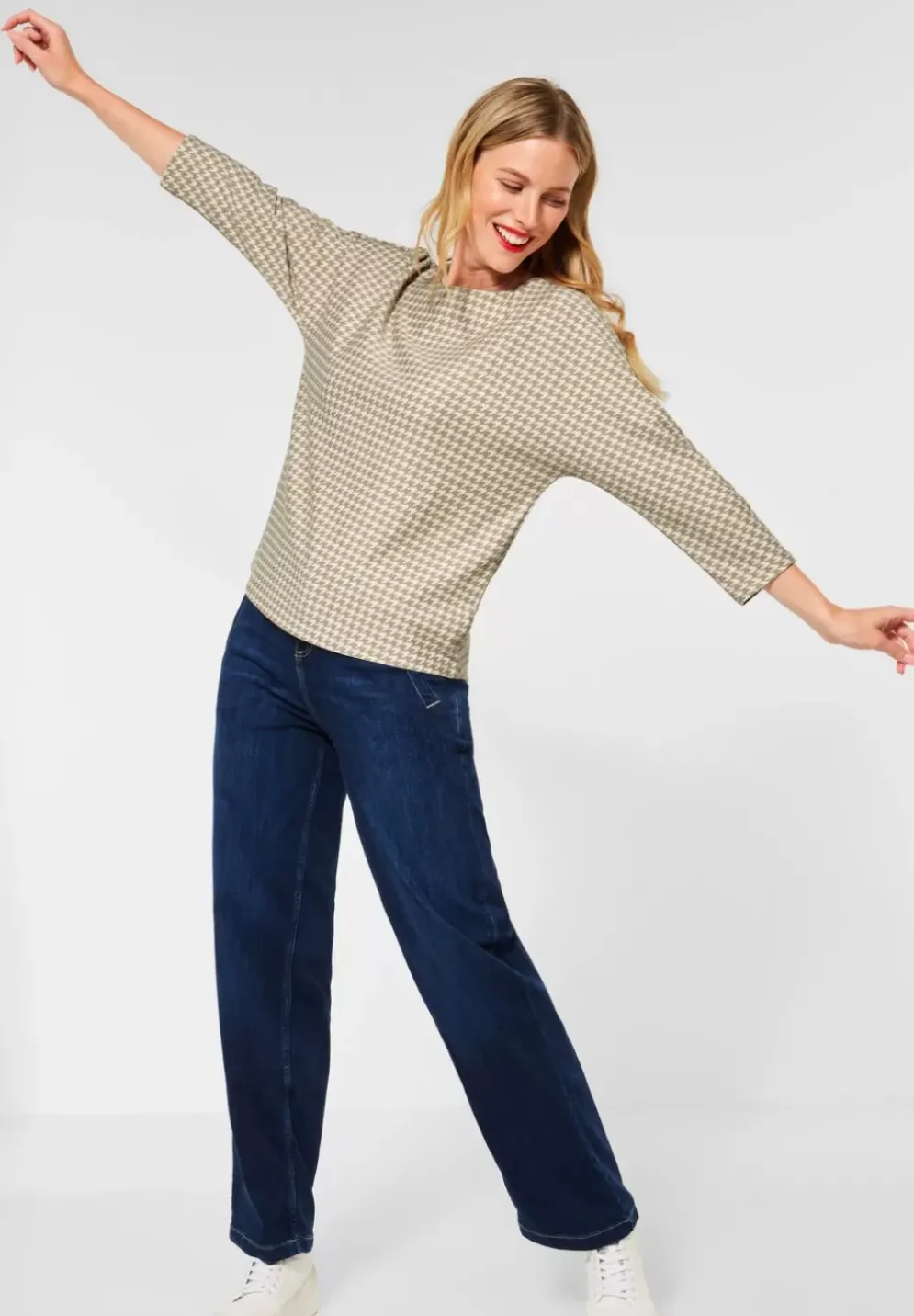 Shirt Im Jacquard Muster