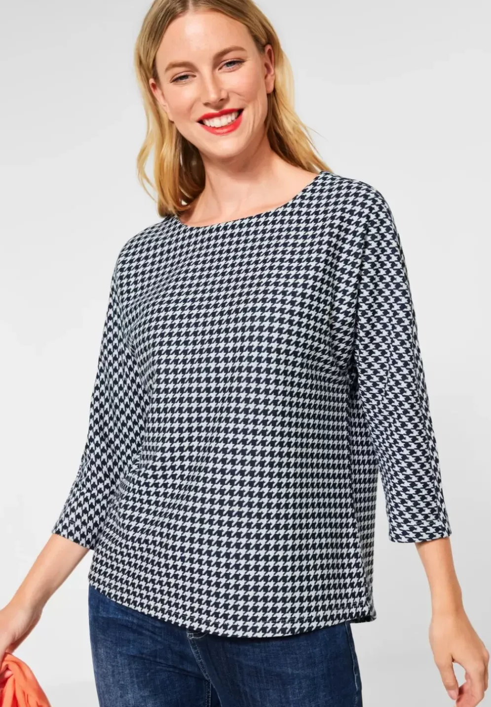 Shirt Im Jacquard Muster