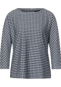 Shirt Im Jacquard Muster