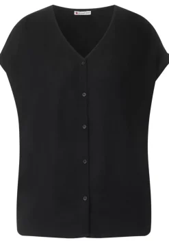 Shirt Im Materialmix