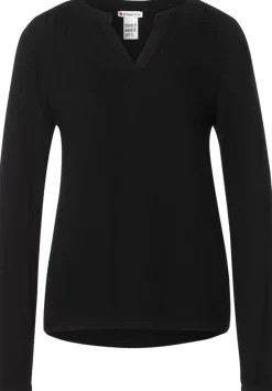 Shirt Im Materialmix