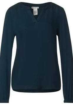 Shirt Im Materialmix