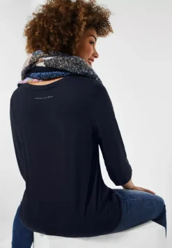 Shirt Im Materialmix