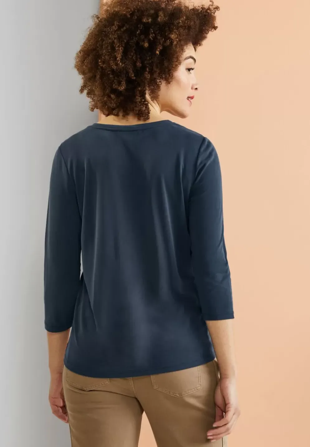 Shirt Im Seiden Look