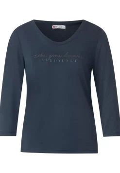 Shirt Im Seiden Look