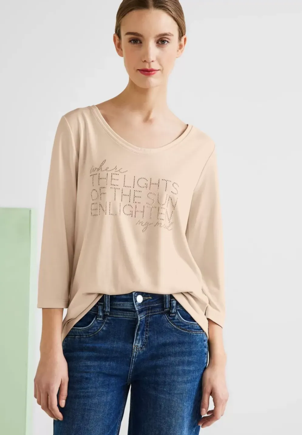 Shirt Im Seidenlook