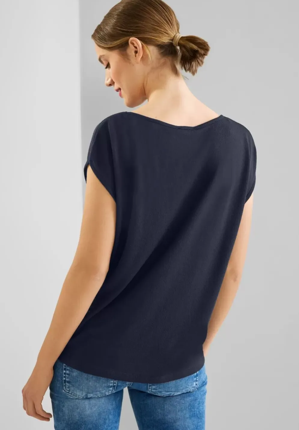 Shirt In Leichtem Strick