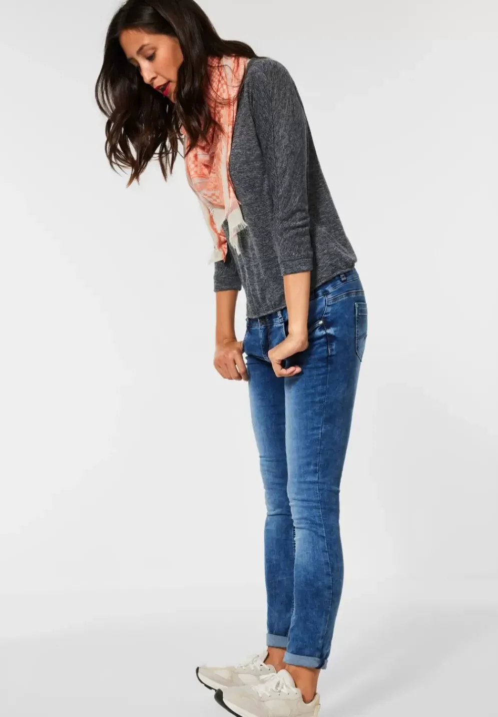 Shirt In Leinenoptik