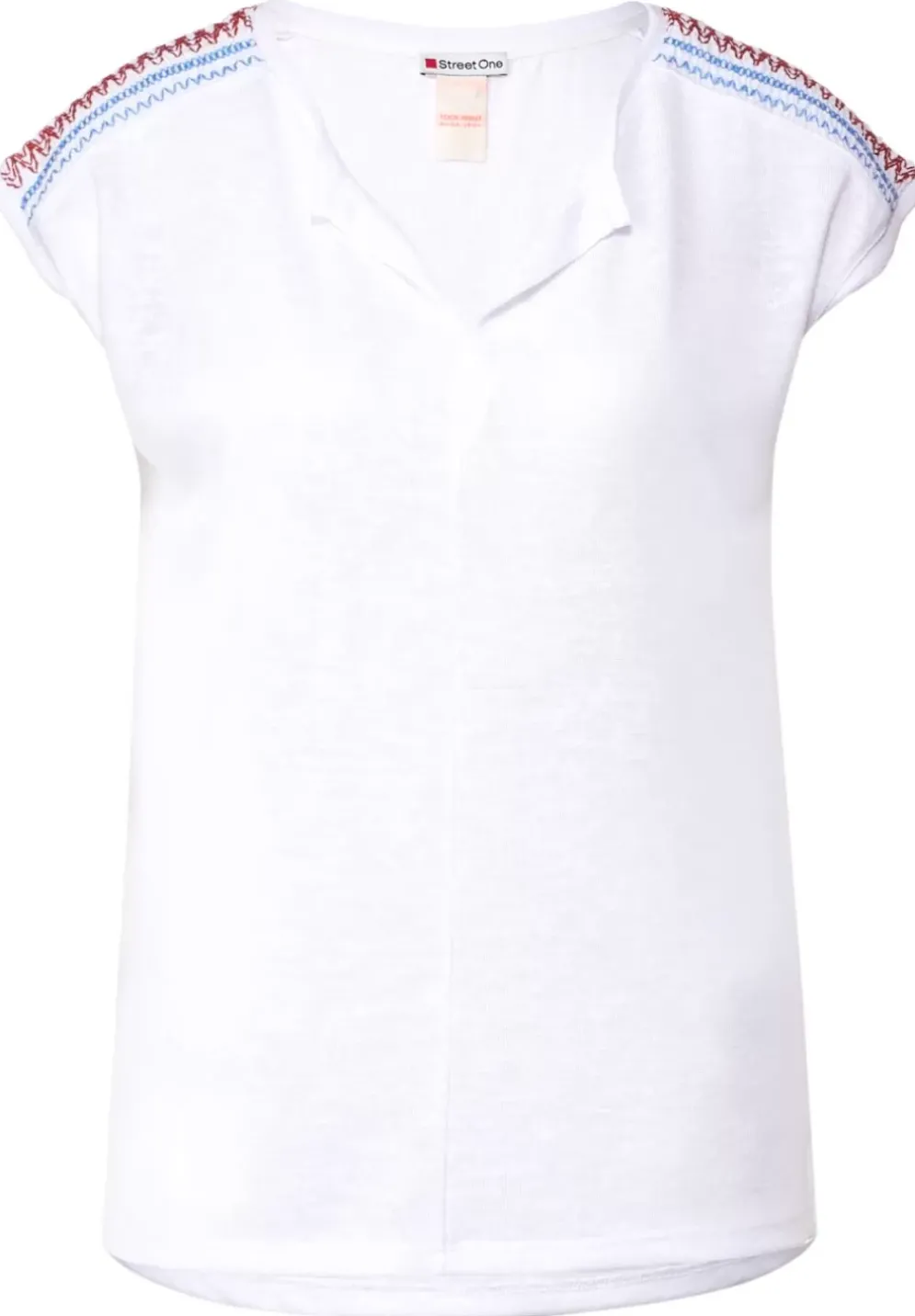 Shirt In Leinenoptik