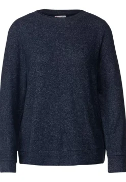 Shirt In Melange Optik