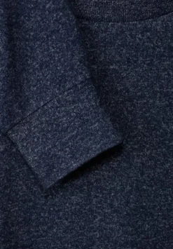 Shirt In Melange Optik