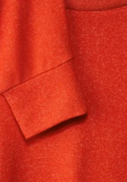 Shirt In Melange Optik
