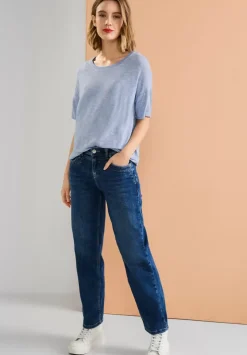 Shirt In Melangeoptik